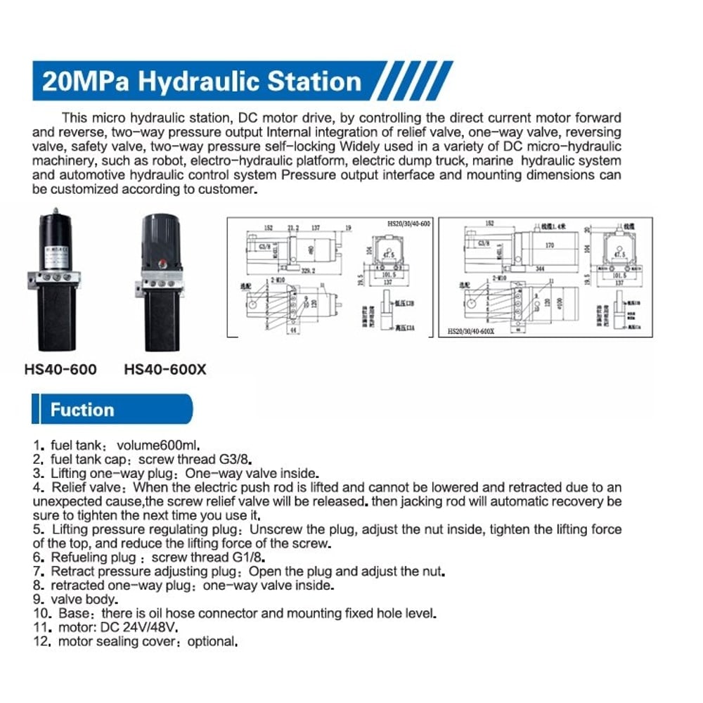 Hydraulikaggregat 20MPa thumbnail 2