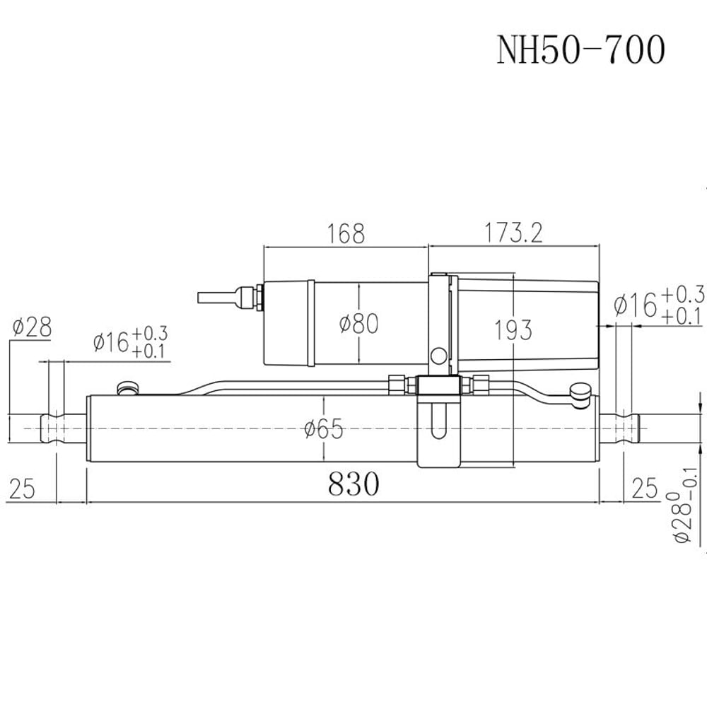SLA-NH50S 32000N مشغل كهروهيدروليكي thumbnail 4