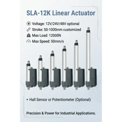 SLA-12K vérin linéaire, vue produit principale