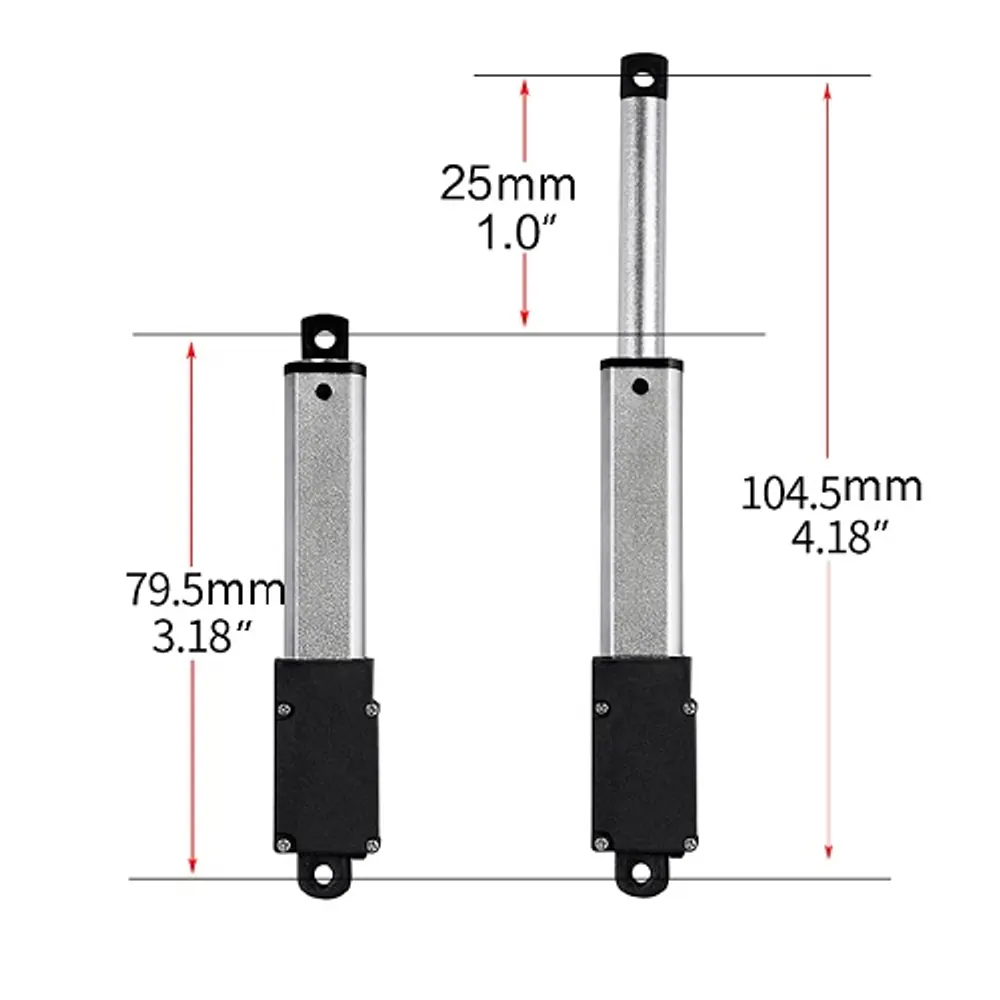 SLA-T01 25mm stroke linear actuator
