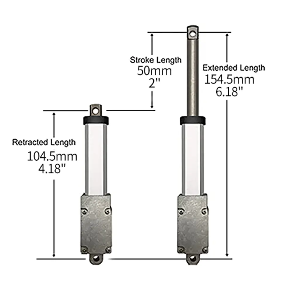 SLA-T01-M 50mm stroke linear actuator