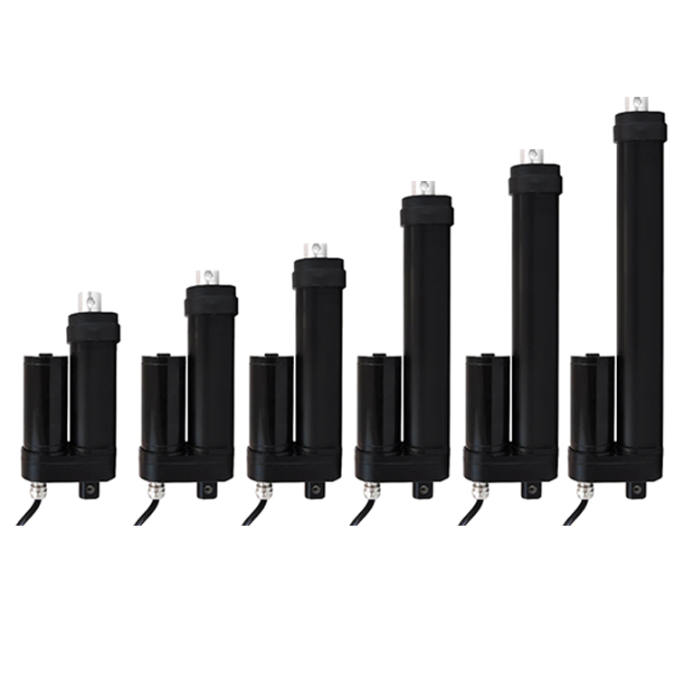 SLA01-WP waterproof linear actuator stroke length options