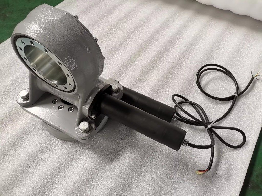 SVH9 9-Inch Dual Axis Slewing Drive | 24VDC Solar Tracker Worm Gear Rotary Actuator thumbnail 3